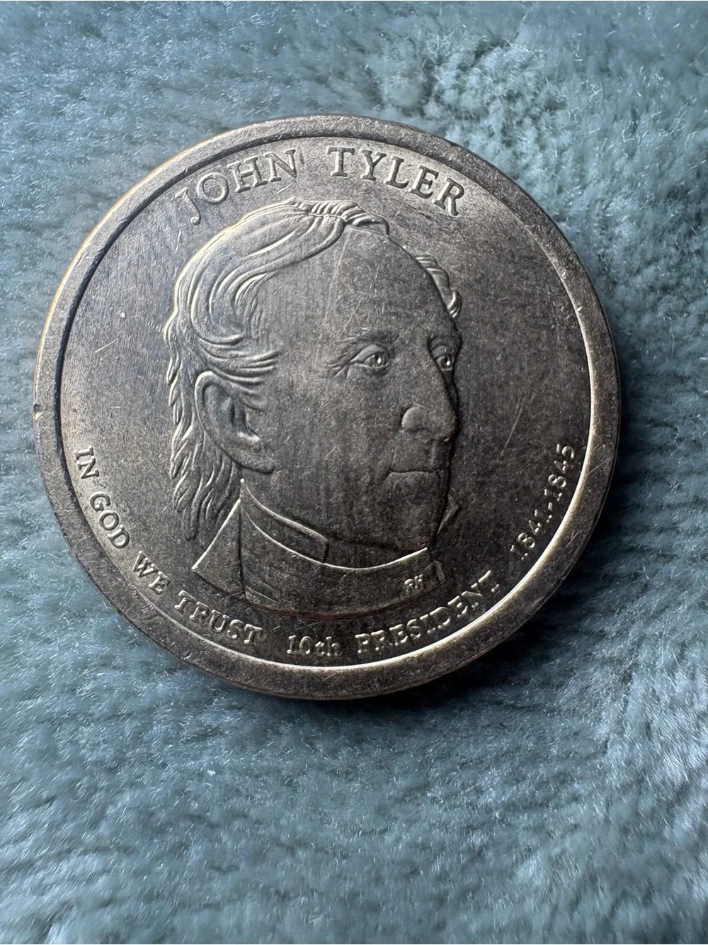 1977 Eisenhower 1979 Susan B Anthony & 2009 John Tyler Dollar Coin Lot